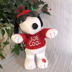 PEANUTS SNOOPY Joe Cool musical large dancing Christmas themed -not working